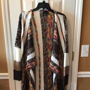 Long cardigan sweater